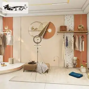 现代简约客厅电视壁纸背景壁画网红直播间墙纸装饰墙摄影拍照墙布