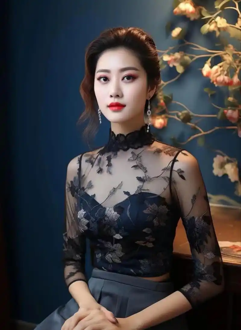 端庄优雅,就是这个意思