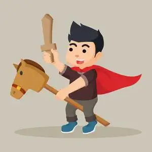 竹马图片-竹马素材-竹马插画-摄图新视界