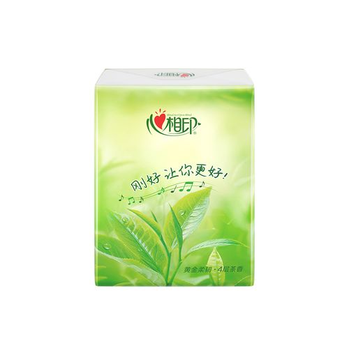 心相印手帕纸茶语4层6条小包面巾纸心心相印随身便携式手帕纸
