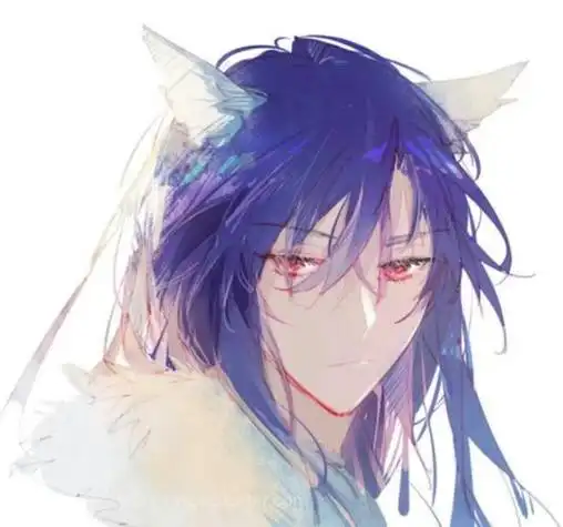 动漫二次元头像男头王者荣耀李白