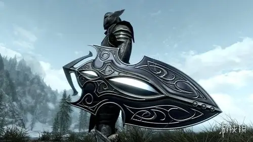 上古卷轴5天际重制版霜冻守卫者盾牌mod