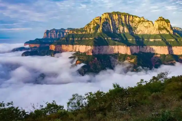 新乡南太行一瞬间迷失一片海