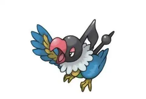 《精灵宝可梦》图鉴441:可以学习人类语言的宝可梦——聒噪鸟