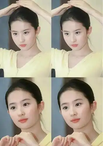 从小美到大.刘亦菲有些天仙之称,有人挑战,但没人能击败.