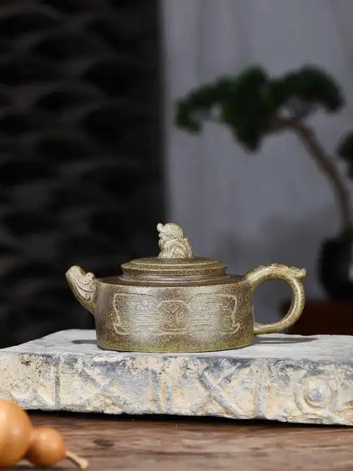 精品推荐 爆款品名:【龙韵】泥料:优质龙背青容量:400毫升作者:庞红亮