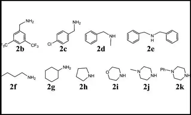 呋喃,吡咯,噻吩等杂环化合物也可反应.