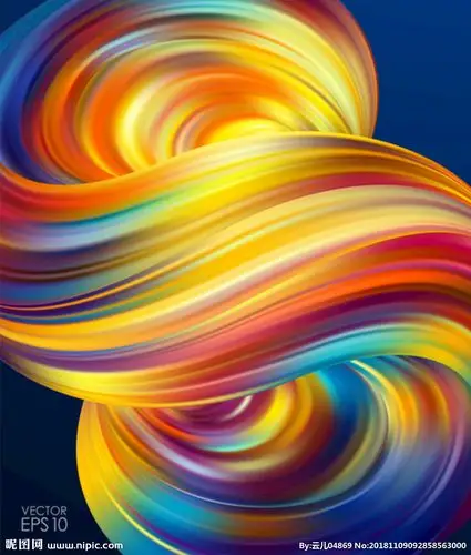 时尚炫彩潮流海报背景设计图__抽象底纹_底纹边框_设计图库_昵图网