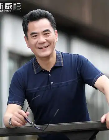 爸爸短袖t恤男夏40-50岁中年人夏季衣服男士夏装50-60岁中老年人 806