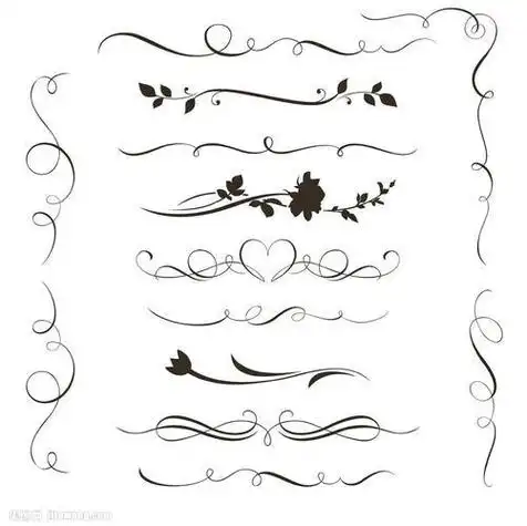 手抄报花边简笔画四叶草花边边框简笔画手账边框花边简笔画黑板报花边