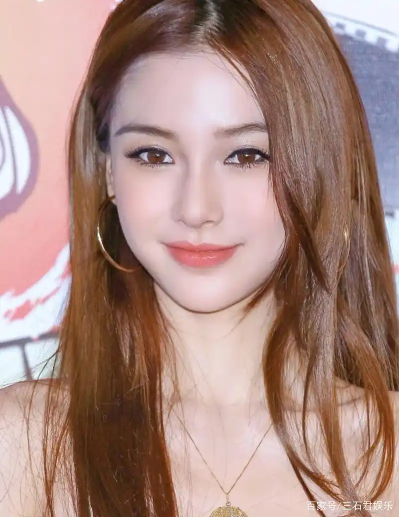 angelababy早期颜值逆天,混血感十足