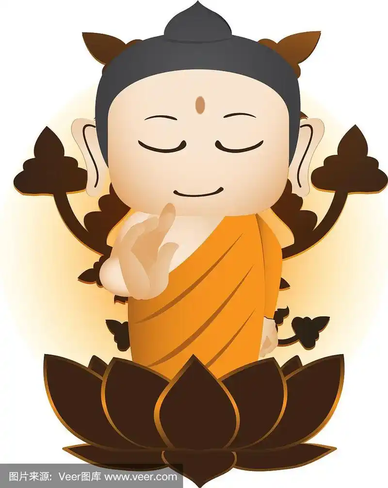 佛像卡通