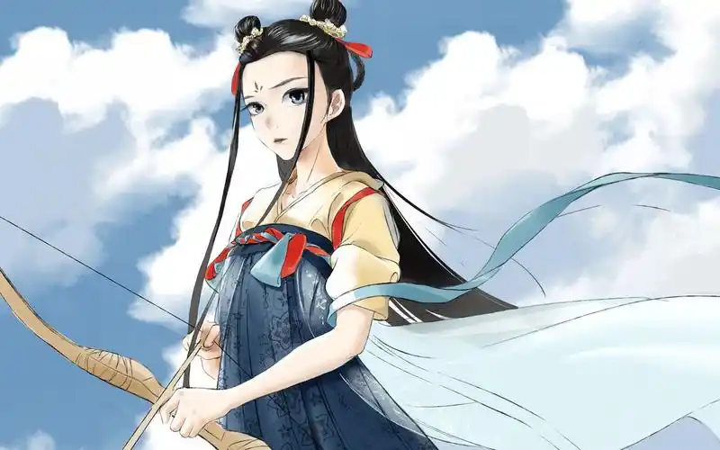 【原画课堂】板绘古风小姐姐,sai & ps最全最快勾线,上色技巧