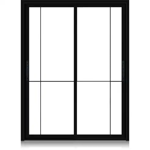 哑黑钛镁合金推拉门