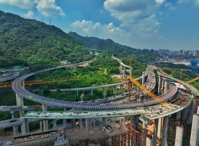 南岸江南立交改造项目进展顺利