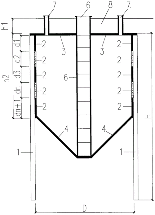一种带预制嵌缝条的双层钢板装配式圆形地下粮仓的制作方法