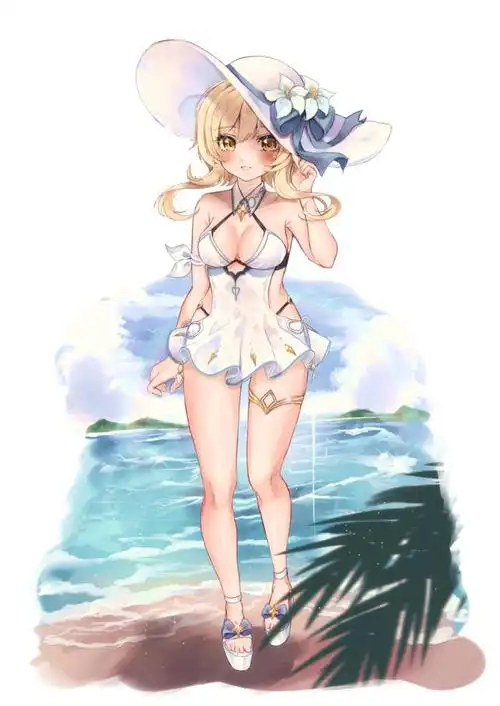 原神-荧旅行者-触站