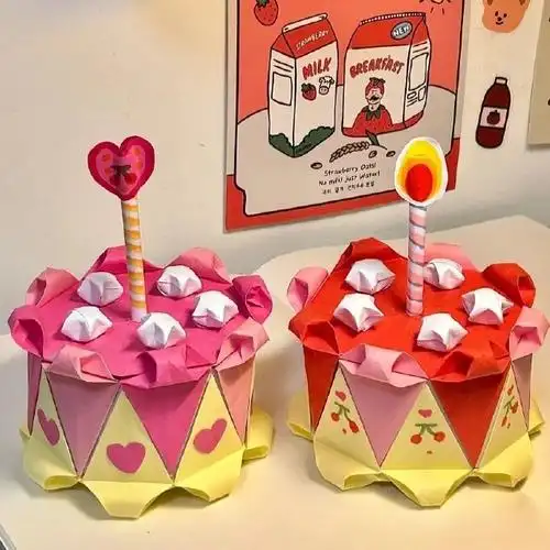 手工|生日蛋糕教程get!