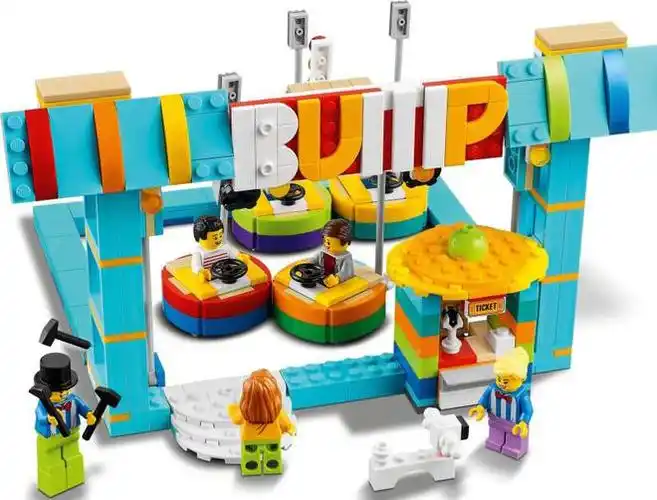 盘点乐高系列游乐园主题旋转木马过山车跳楼机哪个你最爱