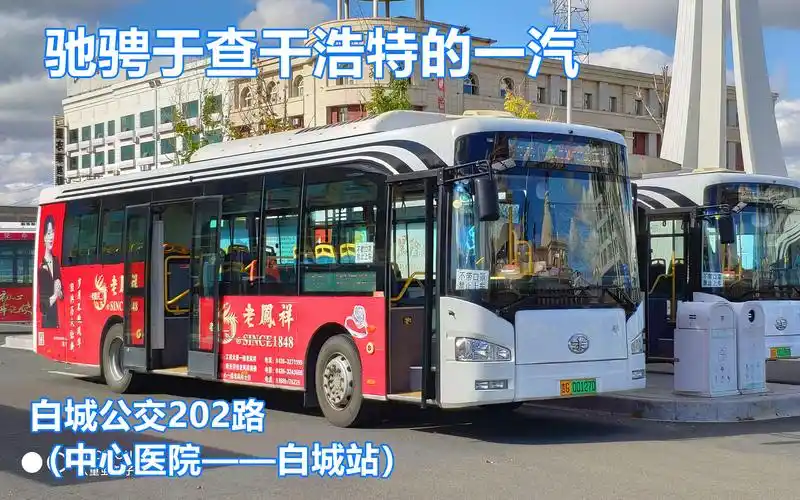 【驰骋于查干浩特的一汽】白城公交202路(中心医院——白城站)第一