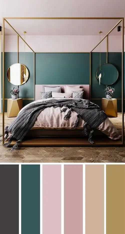 软装设计丨50款卧室色彩案例
