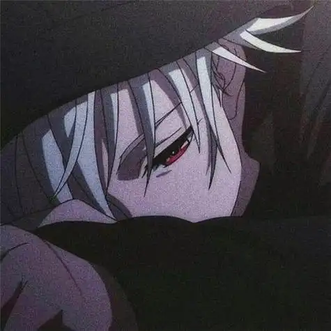 二次元冷酷霸气男生头像黑暗系