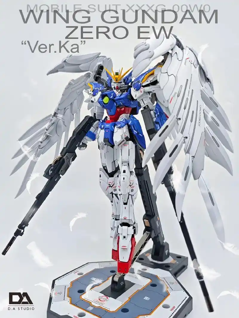 mg卡版飞翼零式高达静态图片.#模型 #高达模型 #高达 # - 抖音