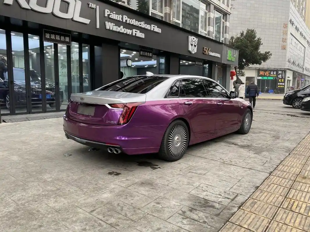 被双拼激发的潜能,凯迪拉克ct6改色记 说起,不知道各位心里是不是想起