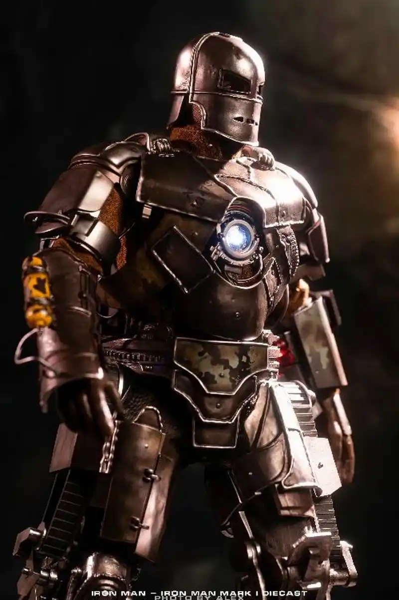 模型欣赏:ht 1/6 合金压铸 钢铁侠mk1 ,by alex _ mwyp.