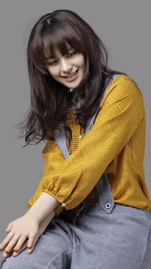 王力可甜美妩媚的照片