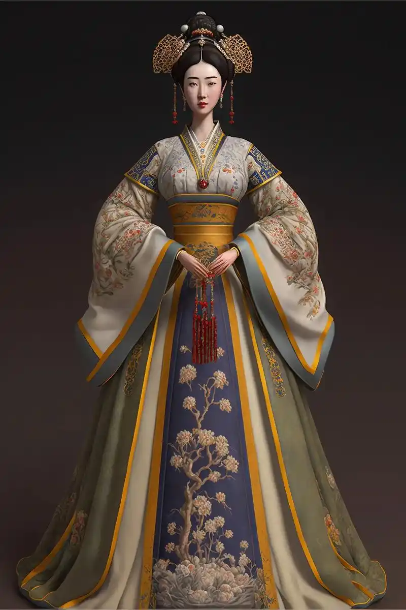 国风唐朝服装设计