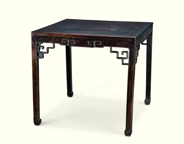 清 红木回纹方桌拍卖预展,作品拍卖估价,北京印千山十周年2016春季艺
