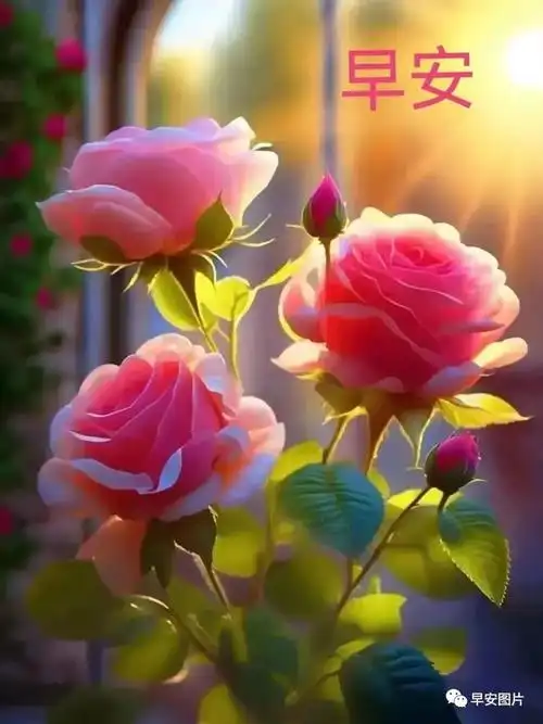 早安!早安!希望你在这新的一天里发现更多美好,体验更多喜悦.