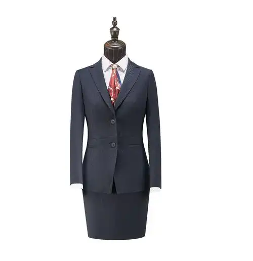 新款商务休闲高端白领收腰女西服职业套装裙装加工设计定制绣logo