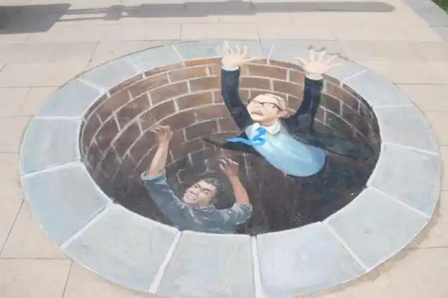 吓死人的立体画吓死人的立体画蛇简单