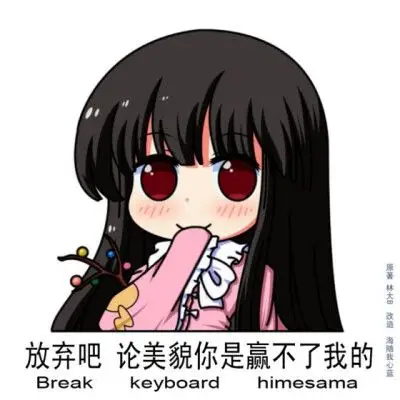 蓬莱山辉夜『放弃吧 论美貌你是赢不了我的』 —— 上海アリス幻乐団