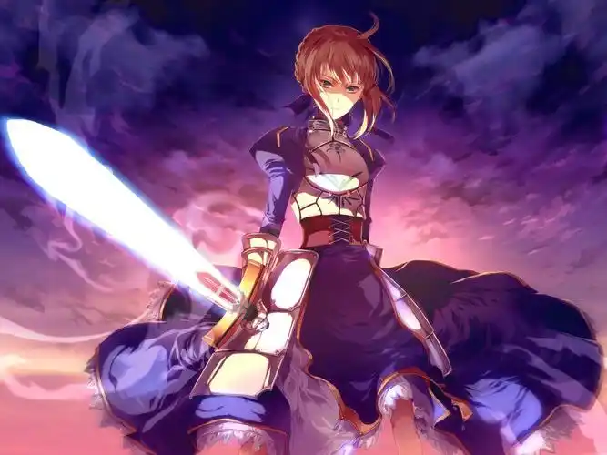 动漫动漫本子命运零命运之夜知识军事武器剑人物动漫女孩fatezerofate