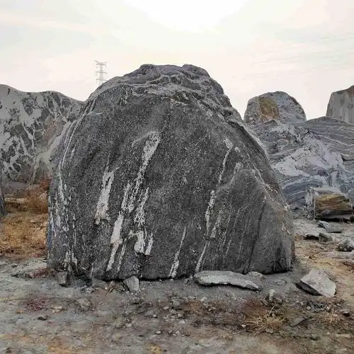 园林大型景观石雪浪石景区公司门口门牌石村口地标石