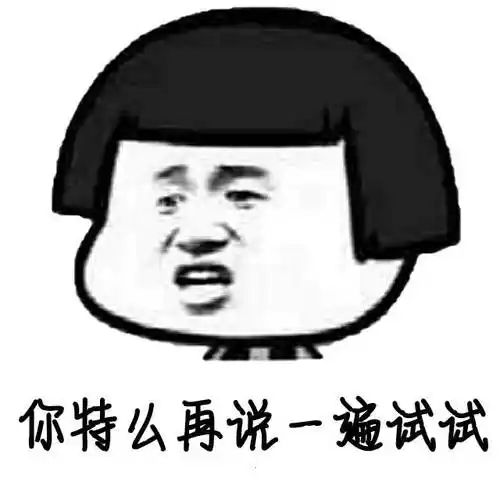 你特么再说一遍试试表情包 - 日常表情包