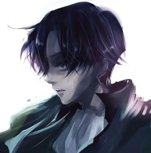 兵长空洞的眼神