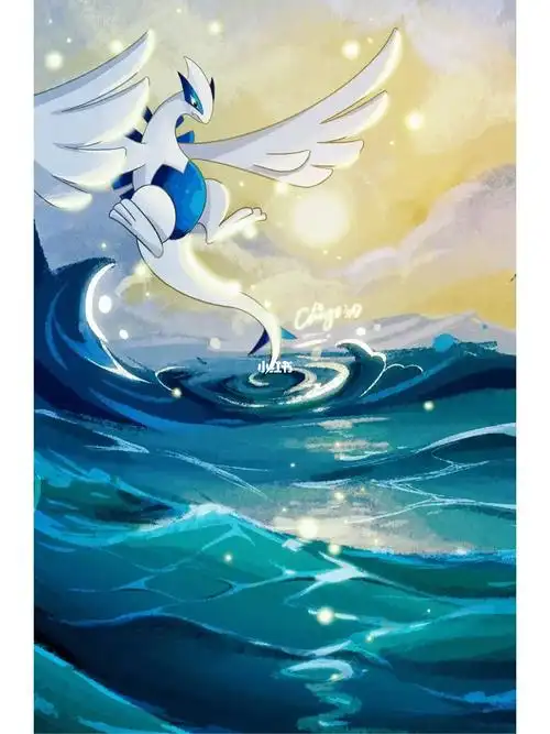 宙斯#精灵宝可梦#洛奇亚#口袋妖怪#神奇宝贝#同人图#插画#宝可梦旅途