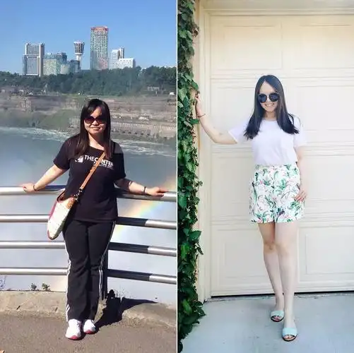 妹子减肥前后大对比 | 今天才知道"减肥堪比整容"是真的!