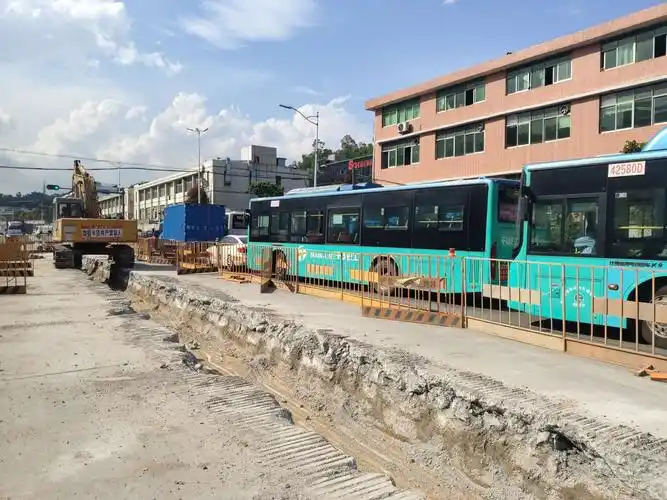 2020年5月16日龙岗区吉华路(环城路~布龙路)改造工程工作日报