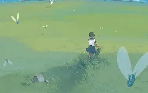 清新护眼文艺动漫插画桌面壁纸