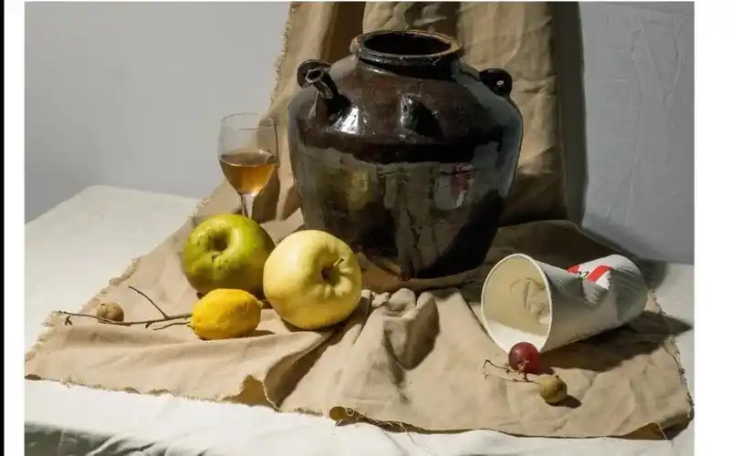 素描静物组合照片素材