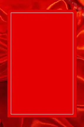 红色丝绸面料质感海报背景