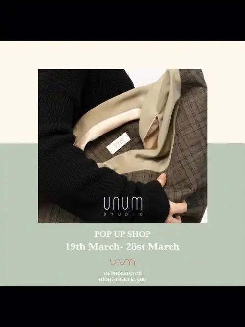 unum studio  快闪popup集市主办方:purkinje hermit london同十余位