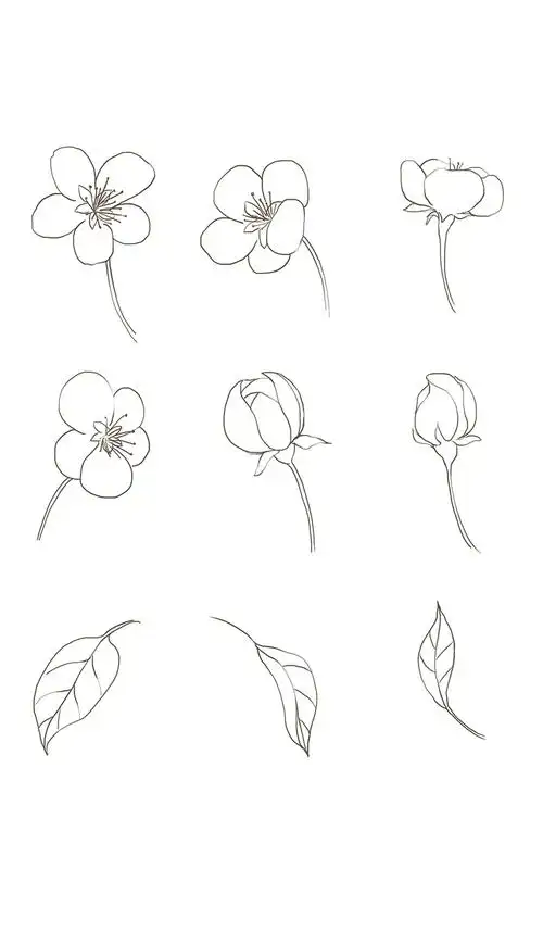 梨花元素.psd下载-编号27643986-插画元素-我图网