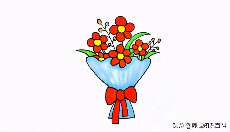 花朵简笔画怎么画简单又好看?附画法教程-第9张图片