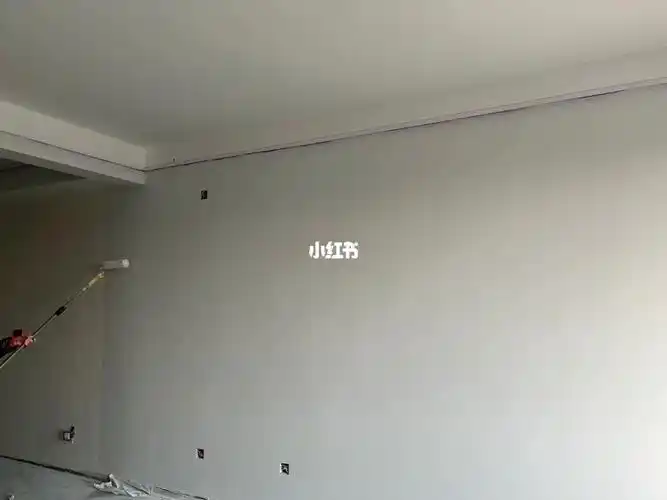 立邦乳胶漆雪花膏滚涂效果